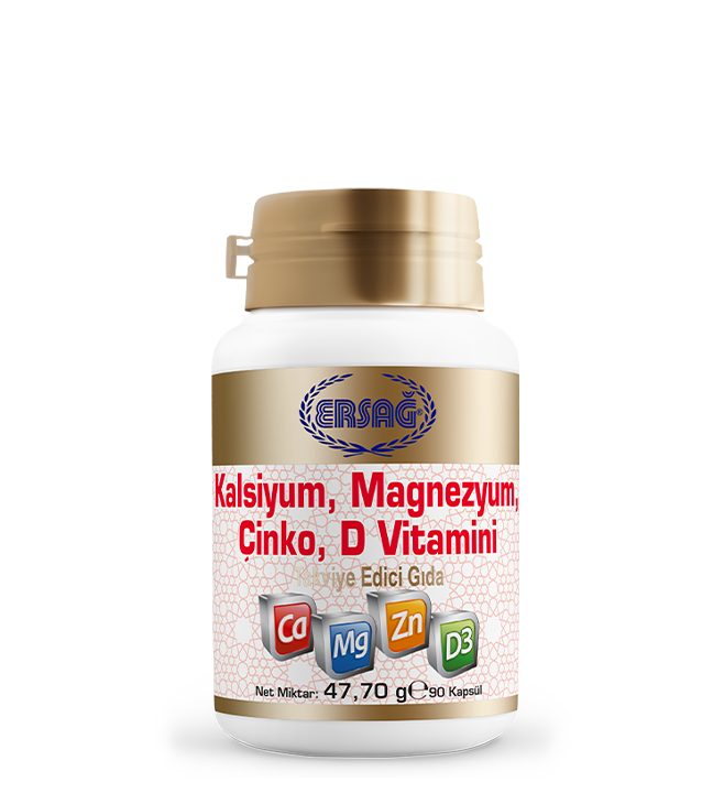 Ersağ Kalsiyum Magnezyum Çinko D Vitamini